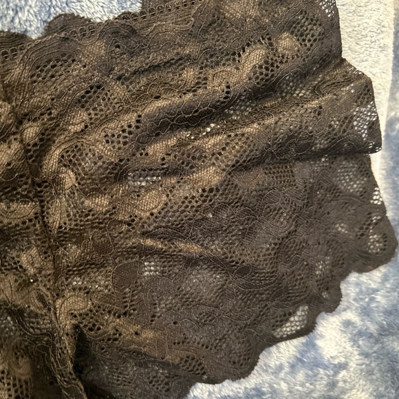 Lingerie Set Black Lace Bralette Bra Matching Panties Waist Fit sexy pick size - Picture 4 of 10